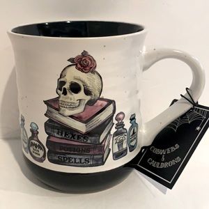Halloween Skulls, Potions & Spell Books Mug.
